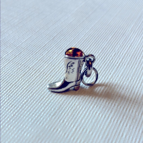 Silver Boot Charm Bracelet - Picture 1 of 9